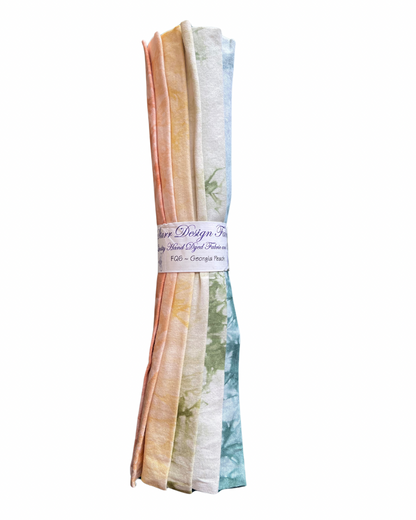 Starr Fabrics Hand-Dyed 6 Fat Quarter Yard Fabric Packs