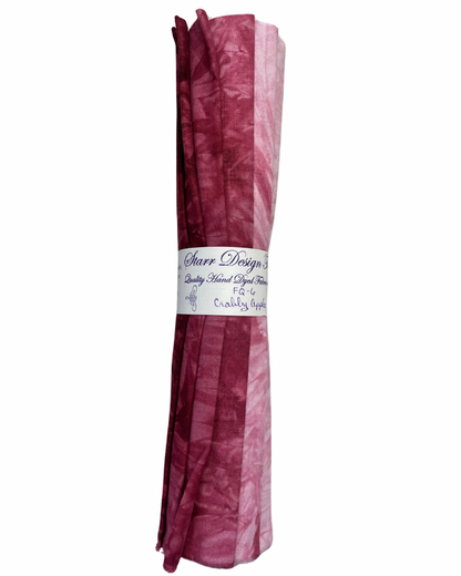 Starr Fabrics Hand-Dyed 6 Fat Quarter Yard Fabric Packs