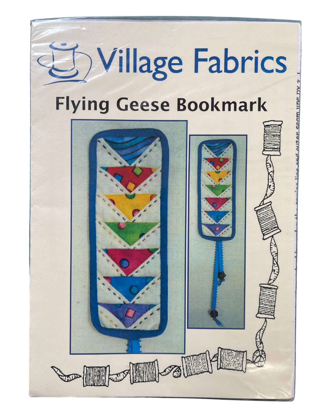 Flying Geese Bookmark Pattern