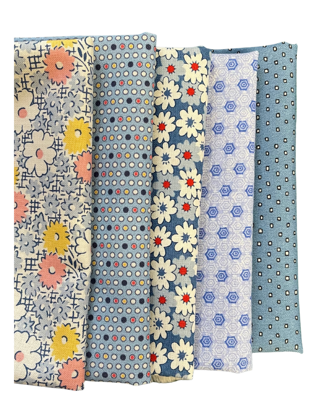 1930s Reproduction Fabrics - 5 Fat Eighths Packs