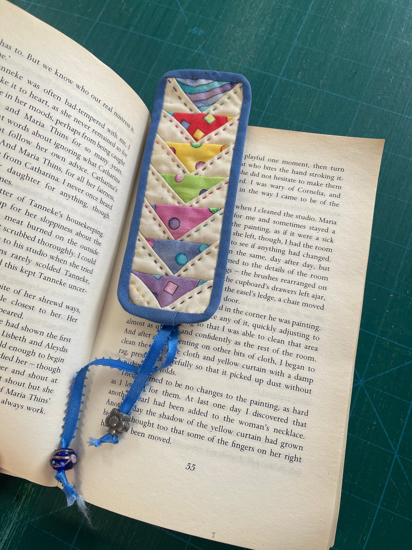 Flying Geese Bookmark Pattern