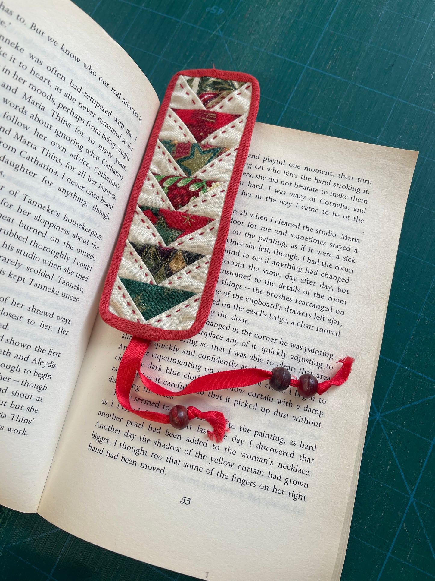 Flying Geese Bookmark Pattern