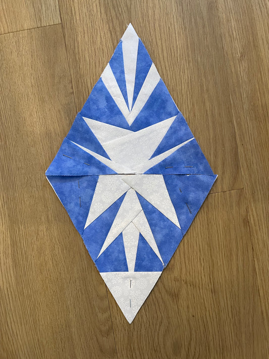 Saturday 28th November - Foundation Pieced Snowflake Table Centre