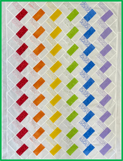 Rainbow Chevrons Pattern