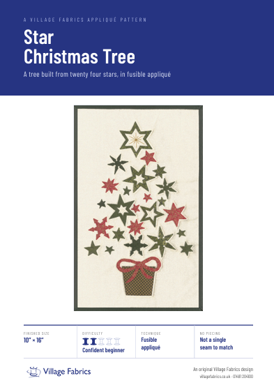 Star Christmas Tree Pattern
