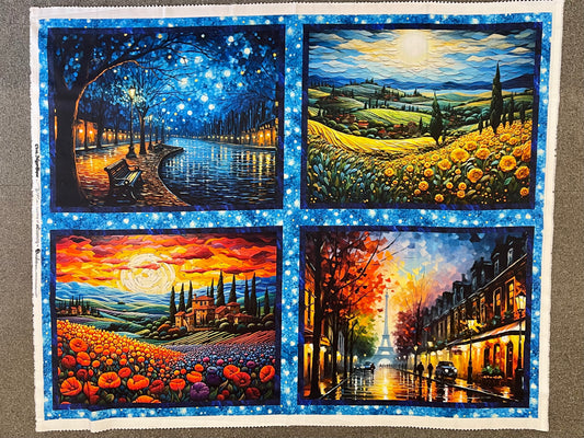 French Quarter - 'C'est Magnifique' Fabric Panel