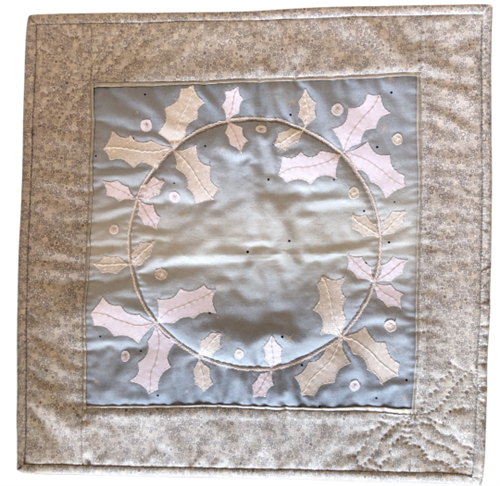 Snow Holly Wreath Kit