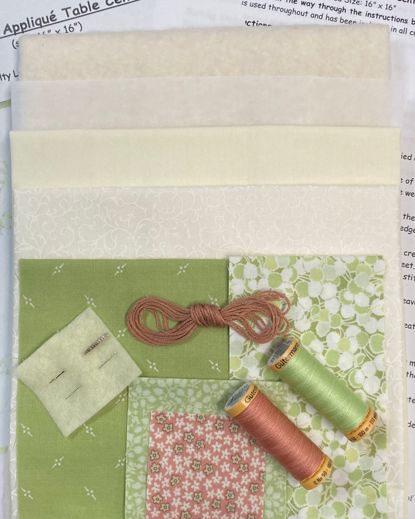 Beginners Machine Appliqué Kit