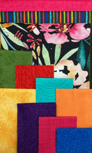 Tropical Flowers Lap Quilt Kit