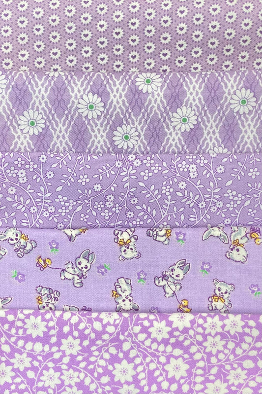 1930s Reproduction Fabrics - 5 Fat Eighths Packs