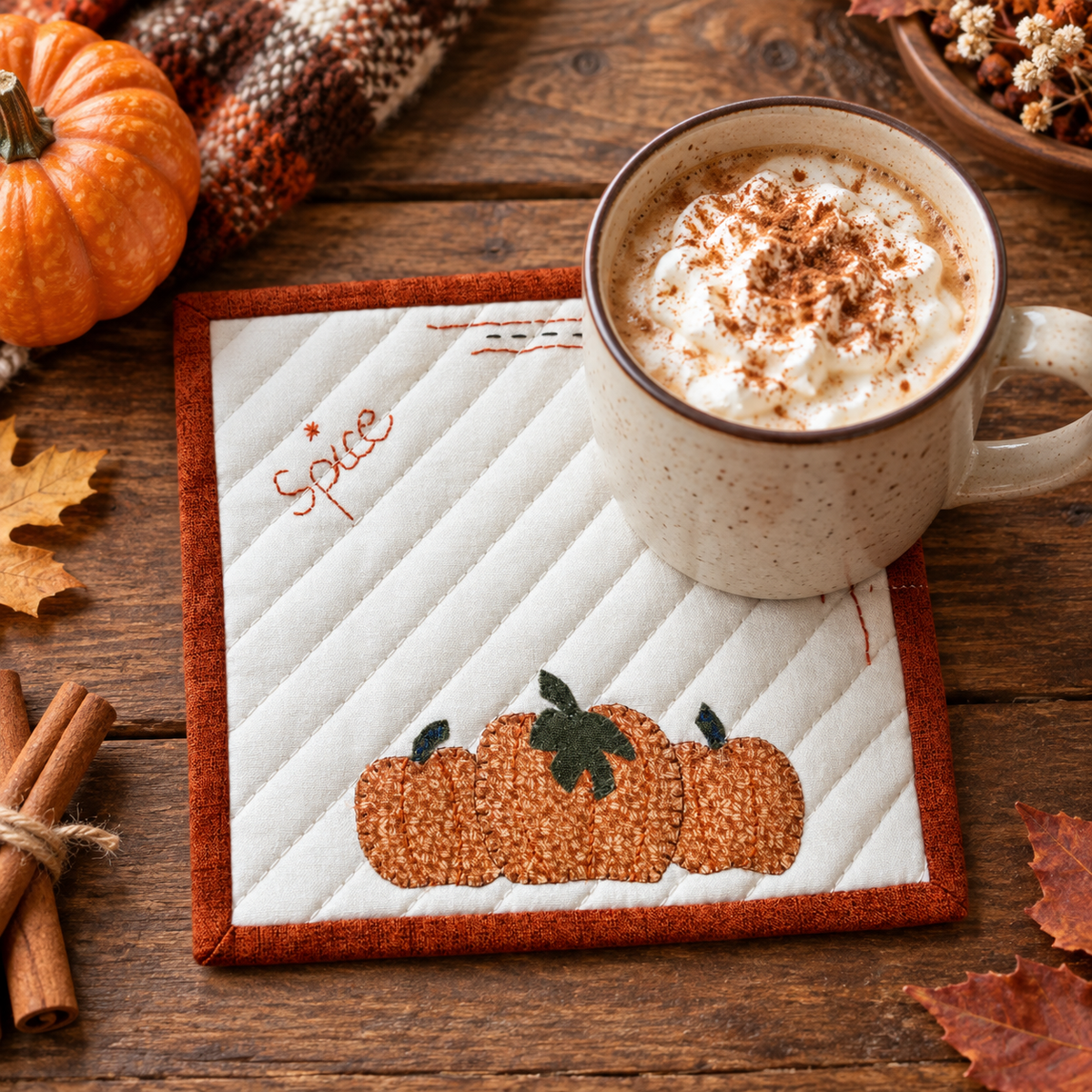 Pumpkin Spice Mug Mat Kit