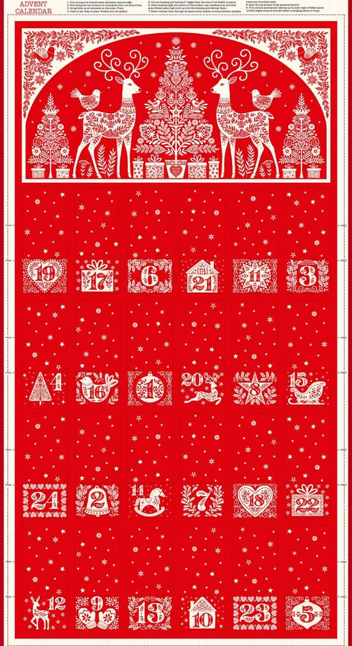 Scandi Advent Calendar Panel