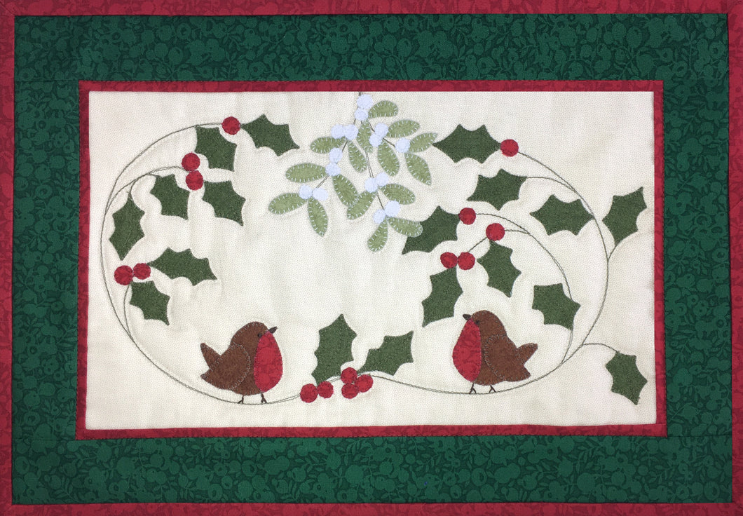 Christmas Robins Wall Hanging Kit