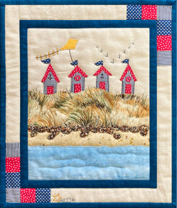 Beach Huts Wall Hanging Kit