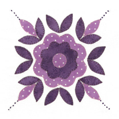 Blueberries and Cream Block of the Month