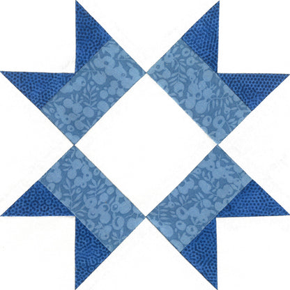Blueberries and Cream Block of the Month