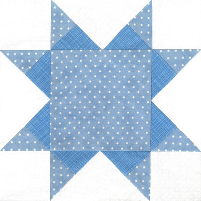 Blueberries and Cream Block of the Month