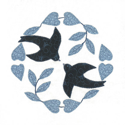 Blueberries and Cream Block of the Month