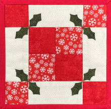 Christmas Red Holly Mug Mat Kit