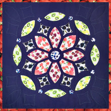 Rose Window Series - Sunset Fireworks, Fruit Spiral, Ocean Wall-Hanging Kit