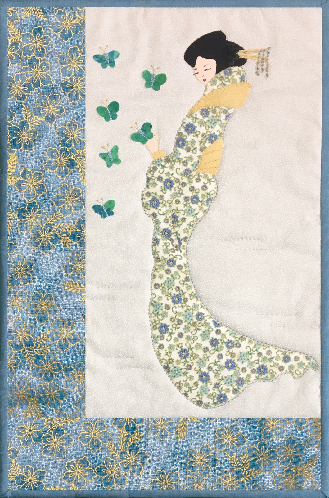 Geisha with Butterflies Kit