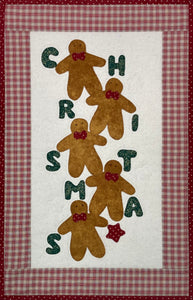 Christmas Gingerbread Wall Hanging  Kit