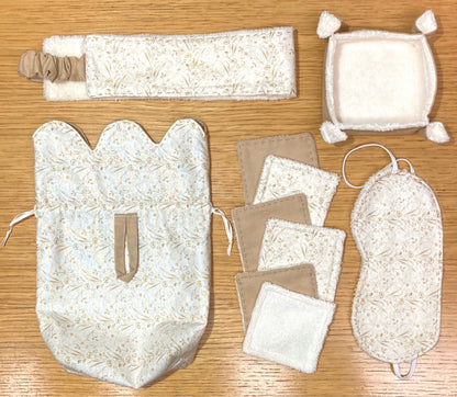Reusable Home Spa Set Pattern