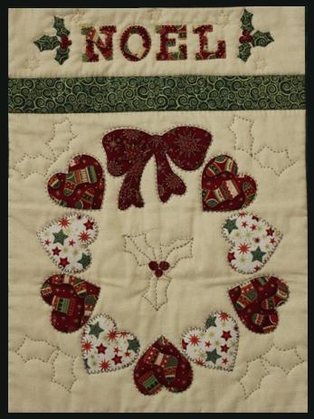 NOEL Heart Wreath Kit