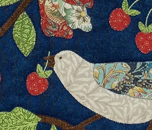 Strawberry Thief Wall Hanging Kit