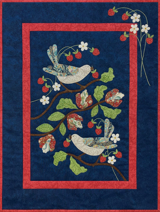Strawberry Thief Wall Hanging Kit