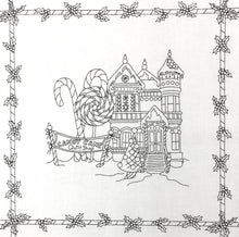 Gingerbread Christmas Panel